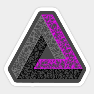 Penrose Triangle Sticker